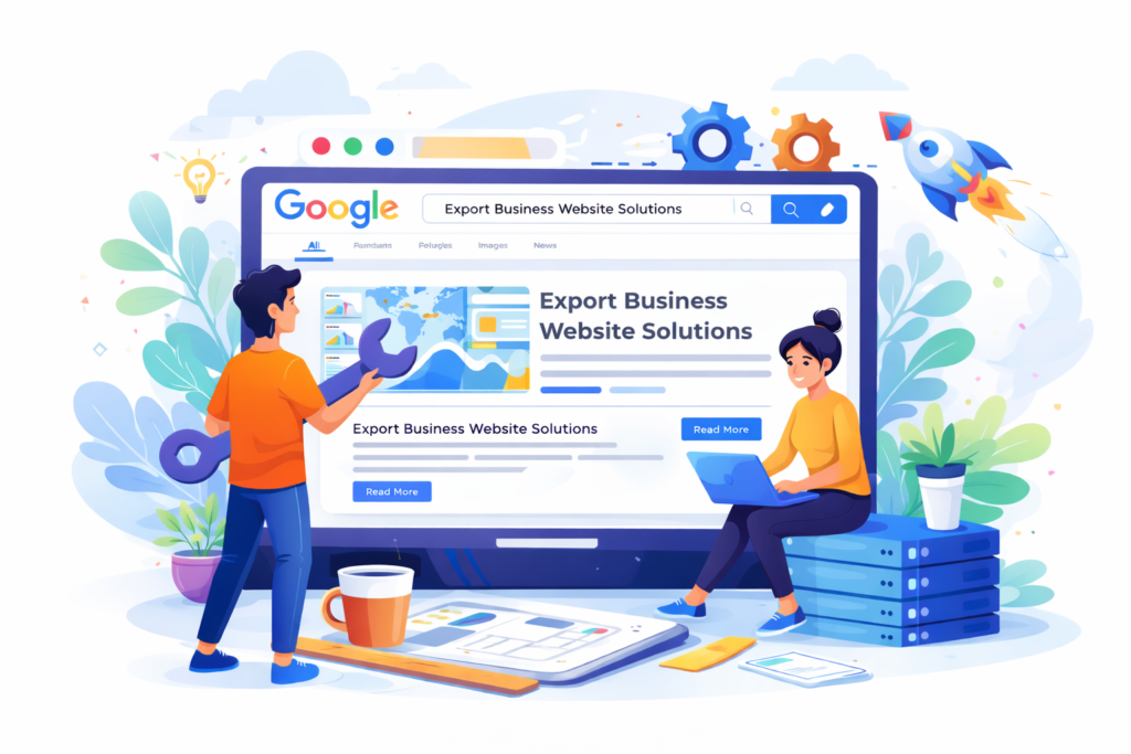 export business website solutions